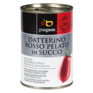 Czerwone pomidorki datterino całe bez skórki 400g