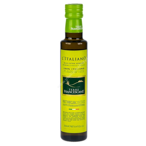 Terre Francescane L'Italiano- 100% włoska oliwa z oliwek extra vergine 250 ml 1