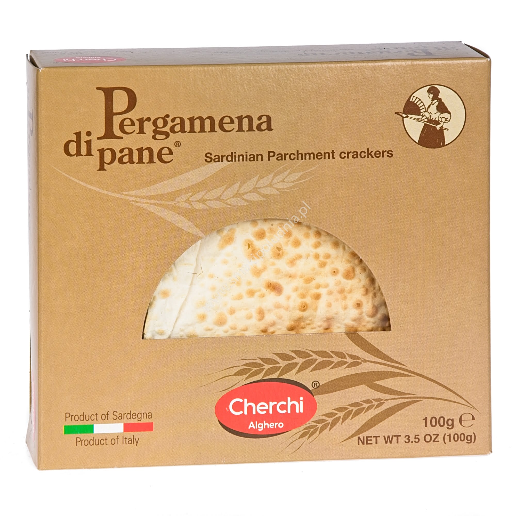 Włoski chlebek z Sardynii klasyczny 100g 1