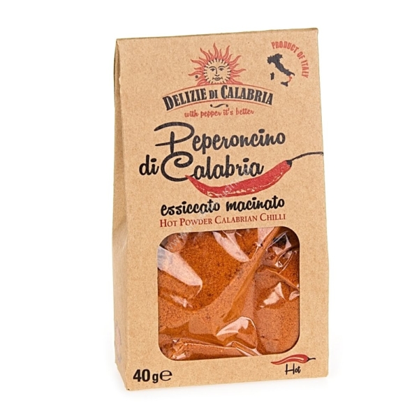 DELIZIE DI CALABRIA Suszona papryczka chili 40g (puder) 1