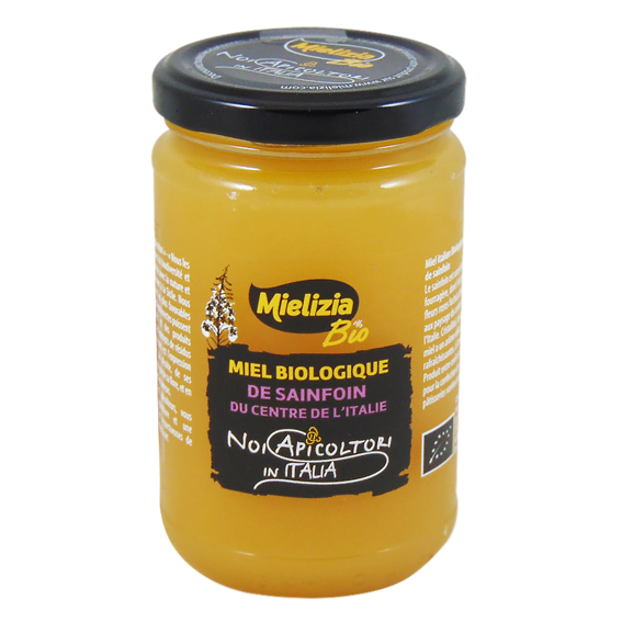 Mielizia miód z kwiatów esparcety siewnej BIO 400 g. 1
