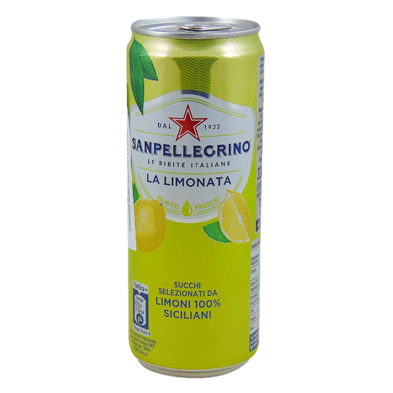 Limonata San Pellegrino - napój cytrynowy 330 ml. 1