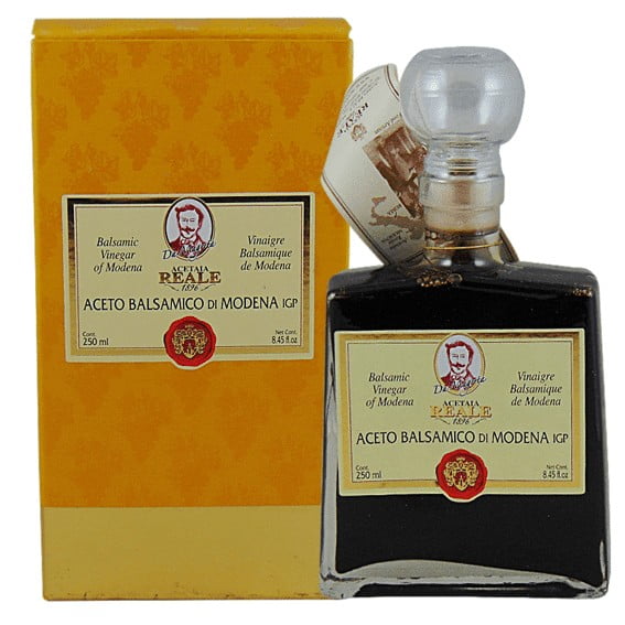 Reale ocet balsamiczny z Modeny IGP 250ml. Leżakujący 4 lata. 1
