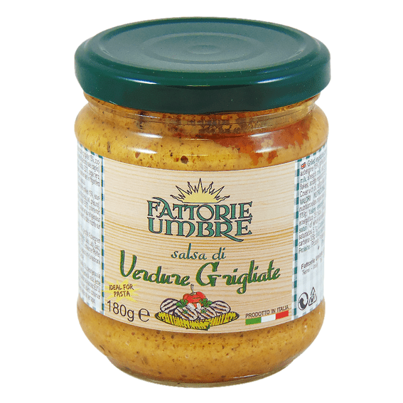 FATTORIE UMBRE Salsa z grillowanych warzyw 180g 1
