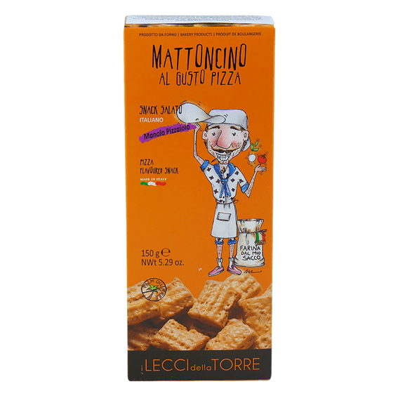LECCI Mattoncino krakersy pizza 150 g 1