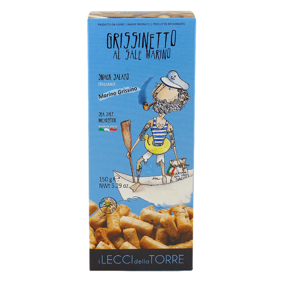LECCI Grissinetto krakersy sól morska 150 g 1