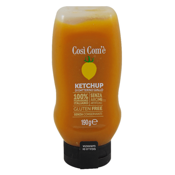 Cosi Com'e ketchup z żółtych pomidorków datterino 190g 1