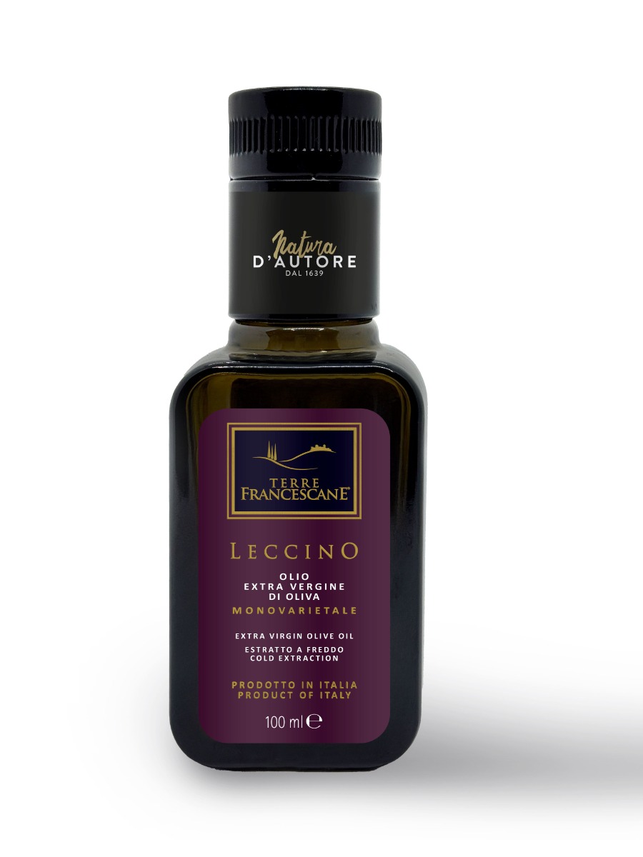 Oliwa jednoodmianowa z oliwek Leccino Terre Francescane 100 ml 1
