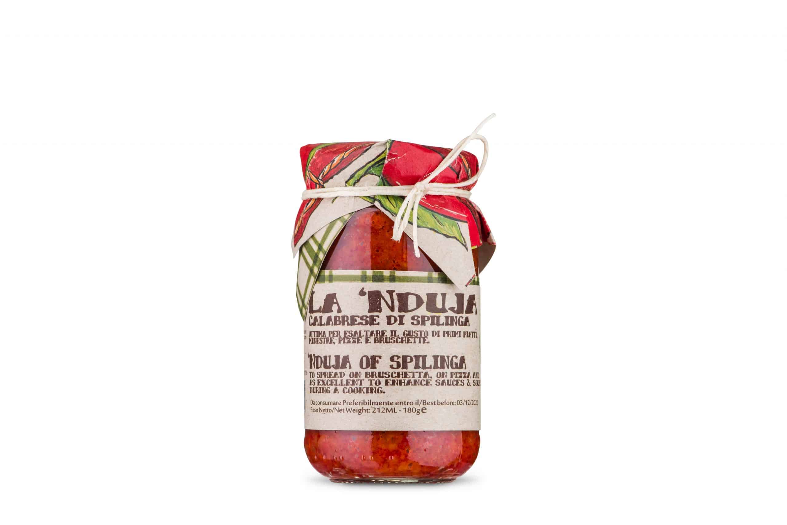 Nduja pikantna pasta z salami 180g 1