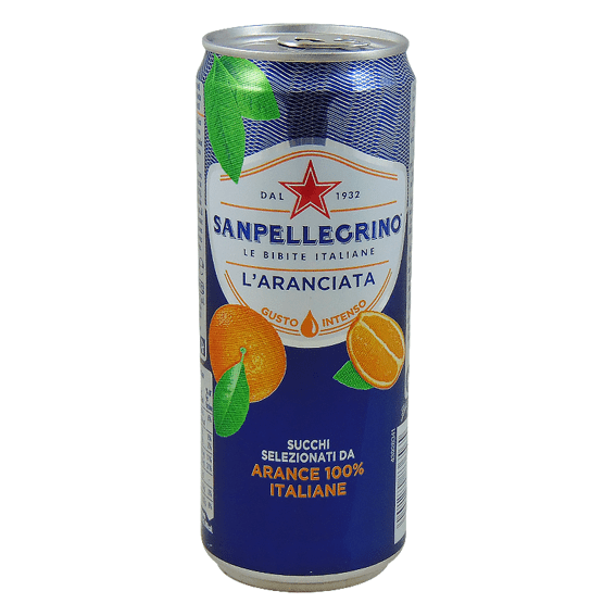 San Pellegrino Aranciata - napój pomarańczowy 330 ml. 1