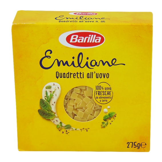 Barilla QUADRETTI MAKARON JAJECZNY 275 g. 1