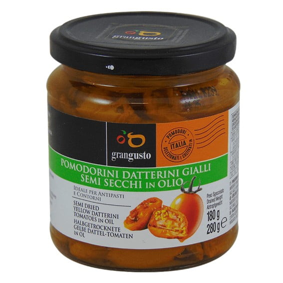 Gran Gusto żółte podsuszane pomidorki w oleju 290g 1