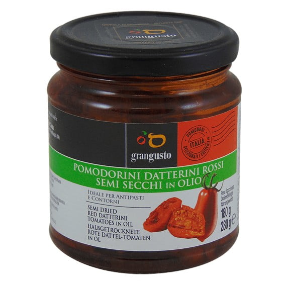 Gran Gusto czerwone podsuszane pomidorki w oleju 290g 1