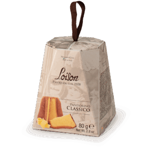 Pandorino Classico mini świąteczna babka drożdżowa Loison 80g