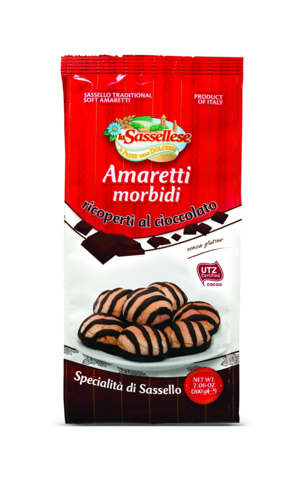 Ciastka amaretti morbidi w czekoladzie 200g #zerowaste 1