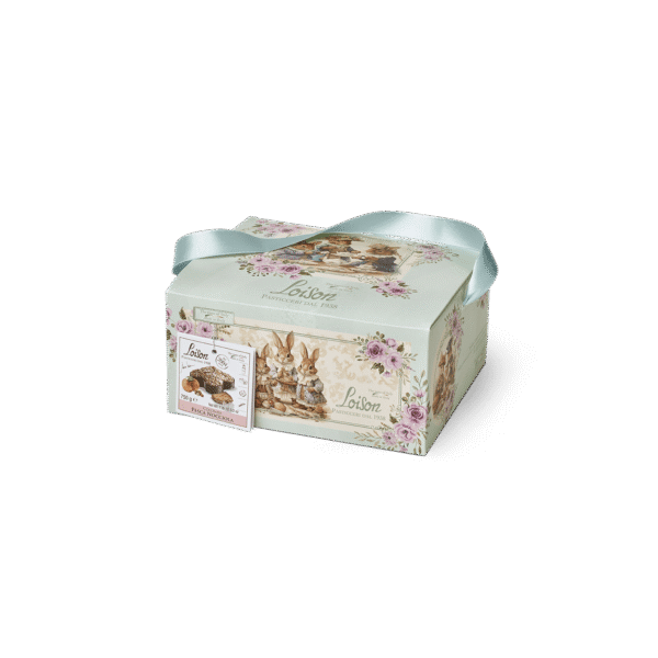 Colomba włoska babka Wielkanocna z kandyzowaną brzoskwinią i orzechami 750g 1