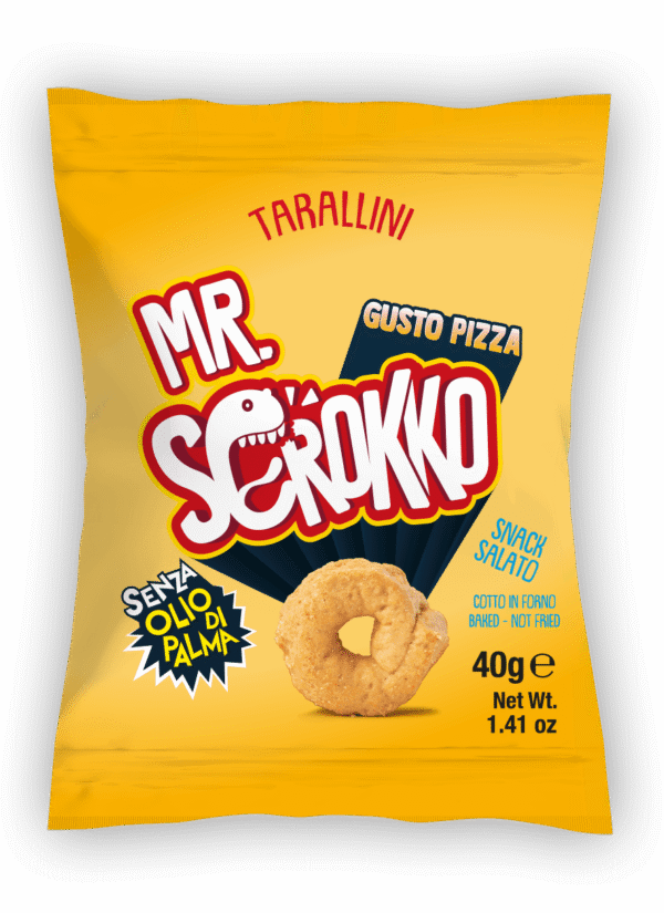 Snacki Mr.Scrokko Tarallini Pizza 40 g 1