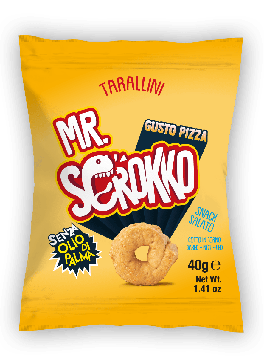 Snacki Mr.Scrokko Tarallini Pizza 40 g 1