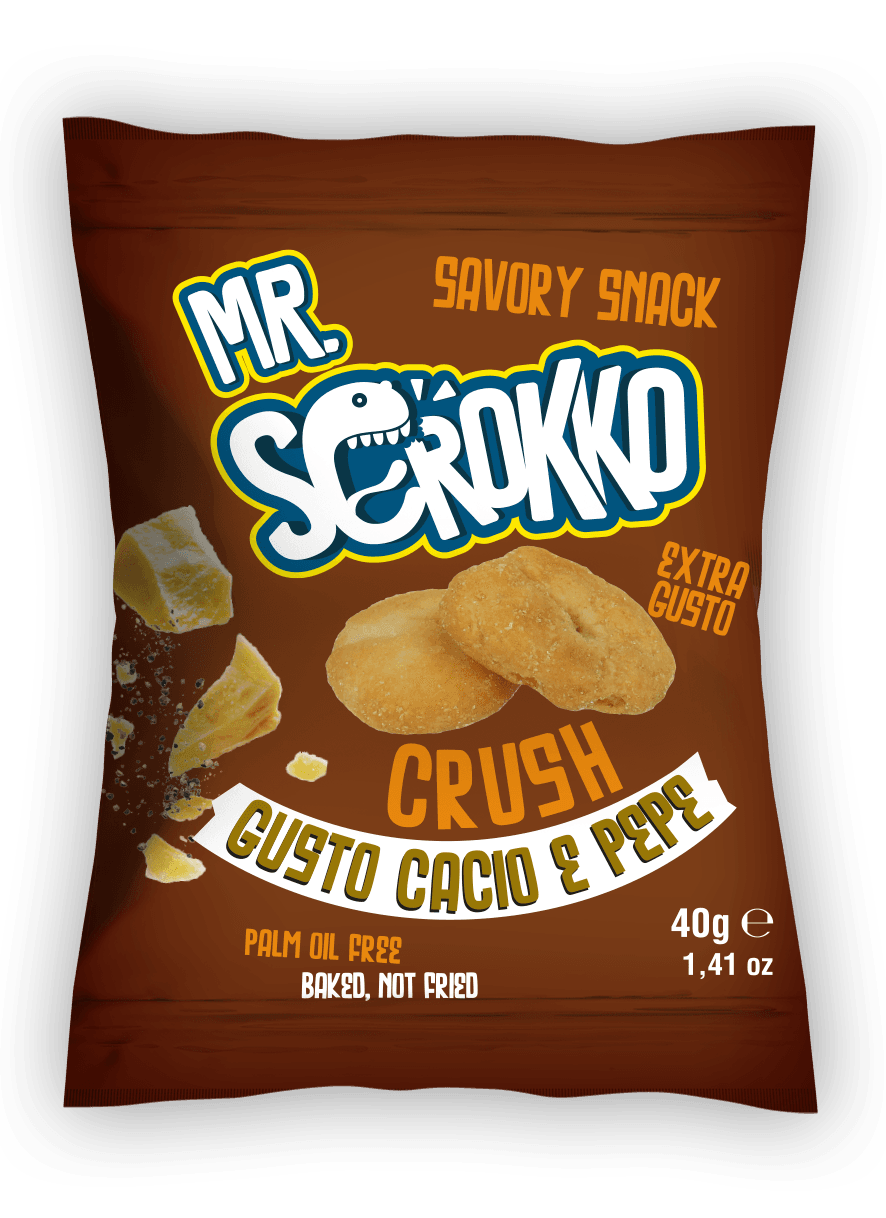 Snacki Mr.Scrokko o smaku Cacio e pepe 40 g 1