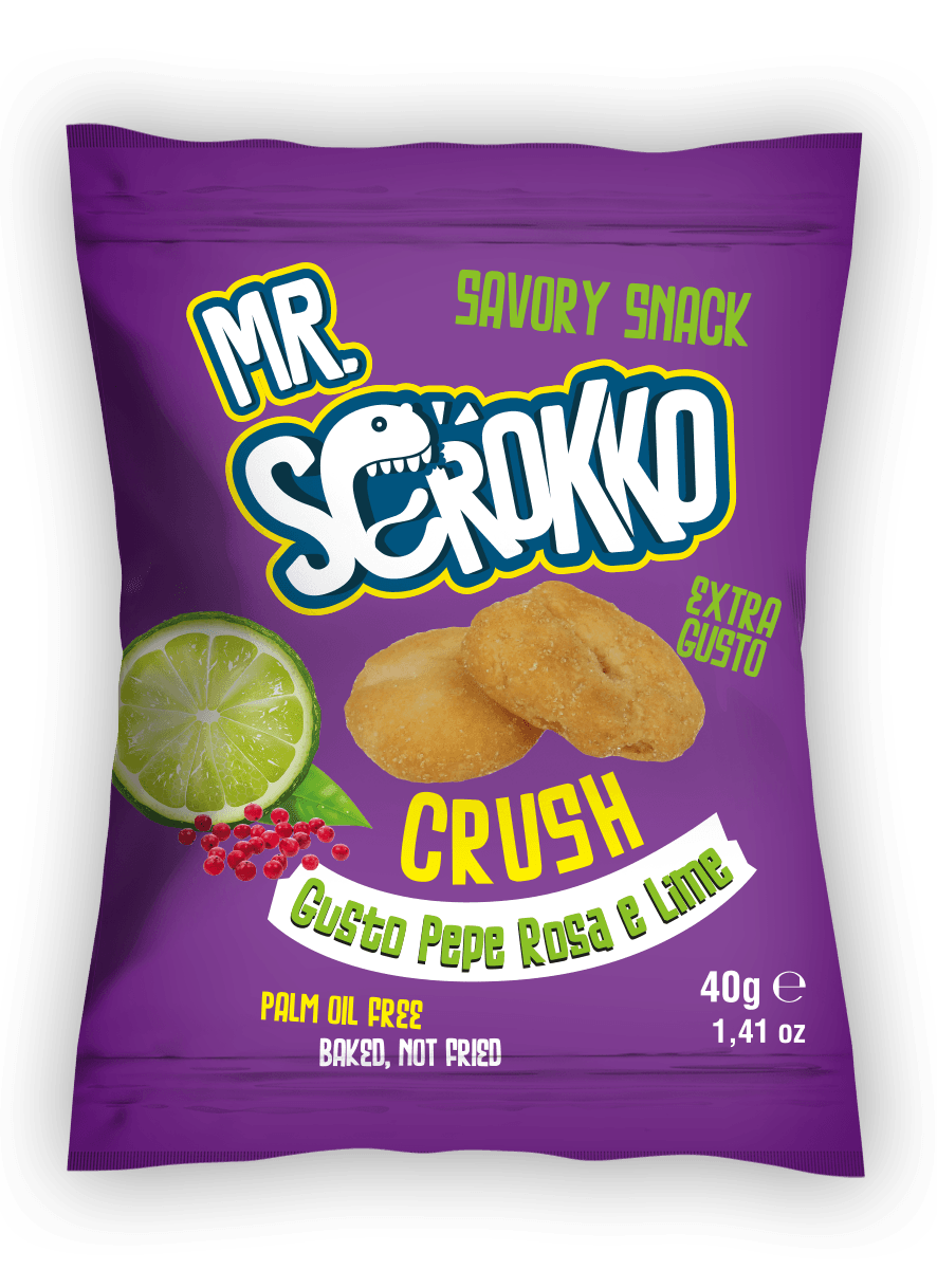 Snacki Mr.Scrokko Pepe rosa e lime 40 g 1