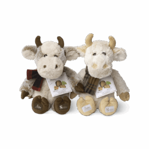 Maskotka świąteczny reniferek z mini babeczką panettone 100g