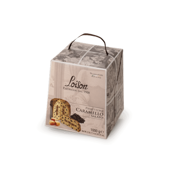 Panettone włoska babka z kawałkami czekolady i solonym karmelem 1kg 1
