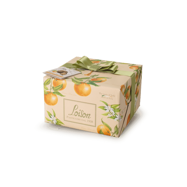 Panettone babka drożdżowa z rodzynkami i kandyzowaną mandarynką 500g 1