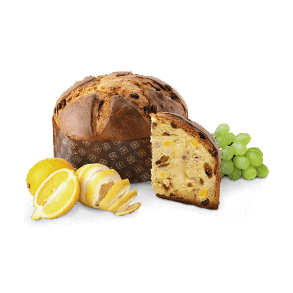 Panettone Limone włoska babka z cytrynowym kremem Loison 600g 2