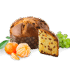 Panettone włoska świąteczna babka o smaku mandarynkowym Loison 750g 2