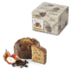 Panettone włoska babka z kawałkami czekolady i kandyzowaną gruszką 500 g 1
