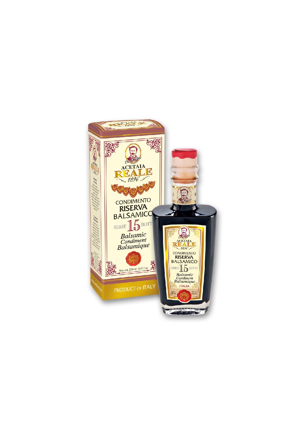 Balsamico condimento 15 lat dojrzewania 100% moszczu winogron 250ml 1
