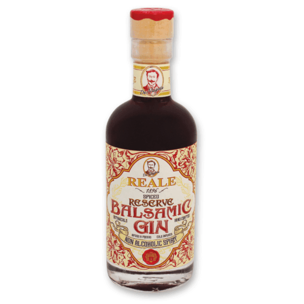 Ciemny gin balsamiczny bezalkoholowy Reale 250ml 1