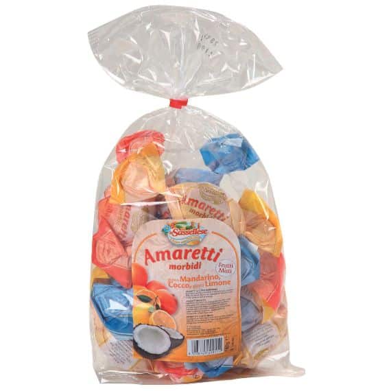 Ciastka amaretti morbidi owocowe 180g #zerowaste 1