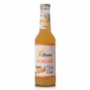 BONA Aranciata napój gazowany o smaku pomarańczowym 275 ml