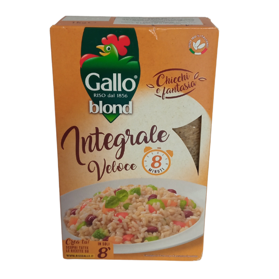 Ryż pełnoziarnisty Gallo o krótkim czasie gotowania 1 kg 1