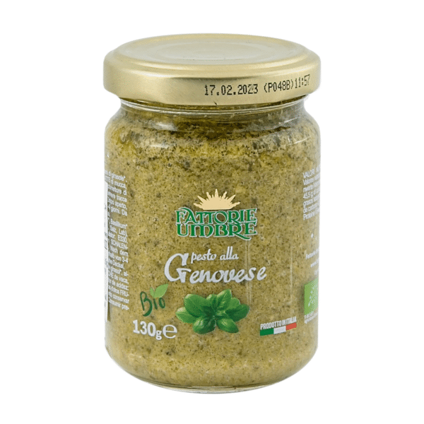 FATTORIE UMBRE Pesto alla Genovese - bazyliowe pesto BIO 130 g 1