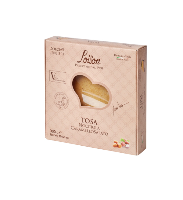 Torcik z nadzieniem karmelowo orzechowym 300g 1