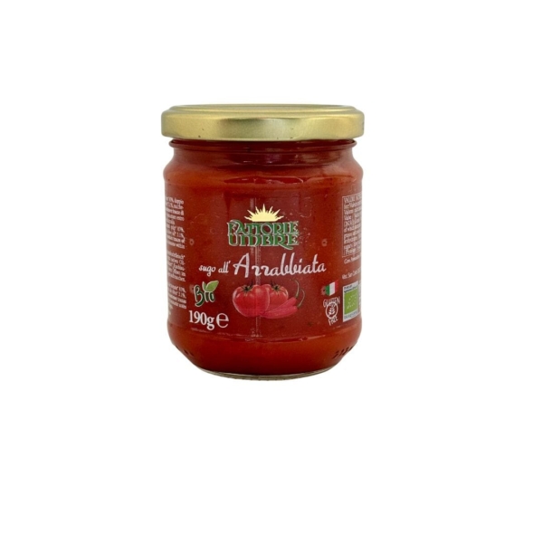 FATTORIE UMBRE Sugo alla Arrabbiata BIO - ostry sos Arrabbiata 190g 1
