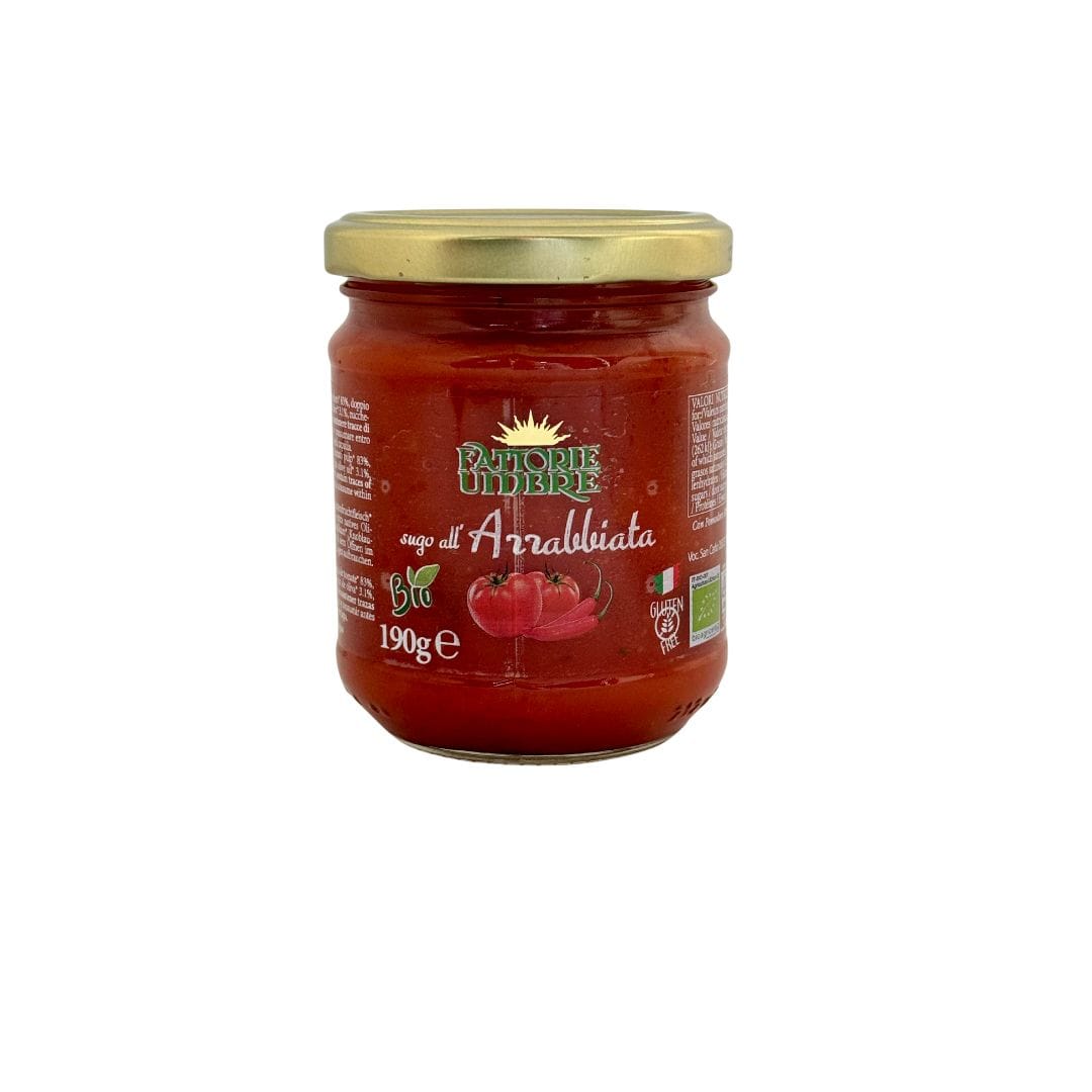 FATTORIE UMBRE Sugo alla Arrabbiata BIO - ostry sos Arrabbiata 190g 1
