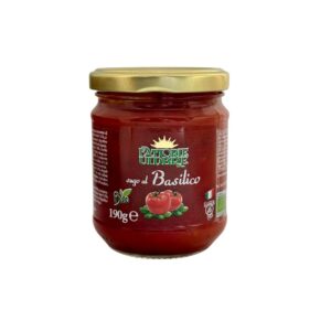 FATTORIE UMBRE - Tradycyjny sos bazyliowy BIO 190g