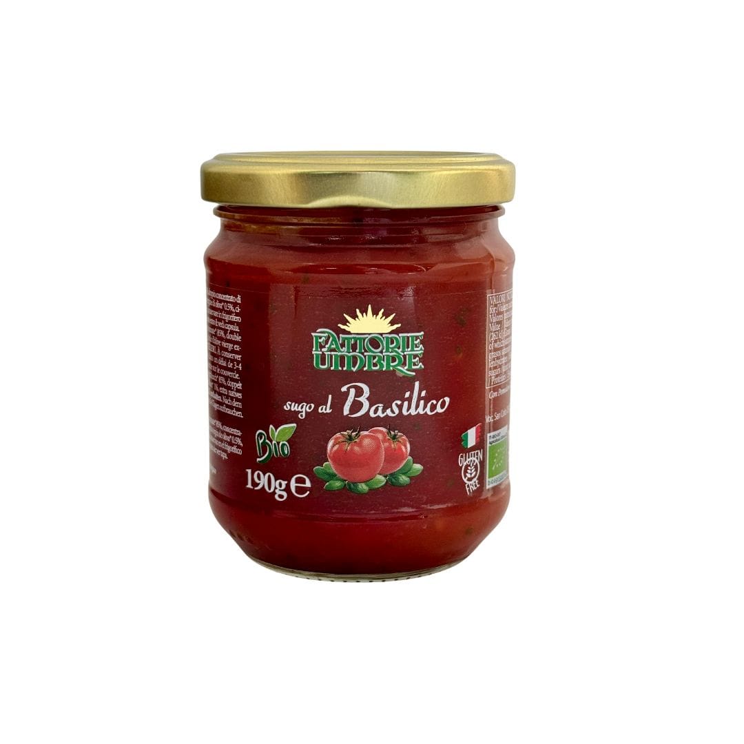 FATTORIE UMBRE - Tradycyjny sos bazyliowy BIO 190g 1
