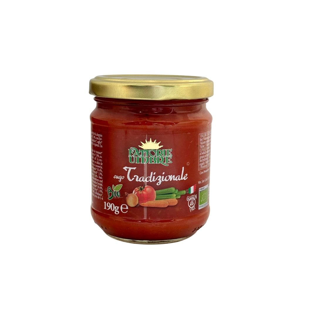 Tradycyjny sos pomidorowy Fattorie Umbre Sugo Tradizionale 190g 1