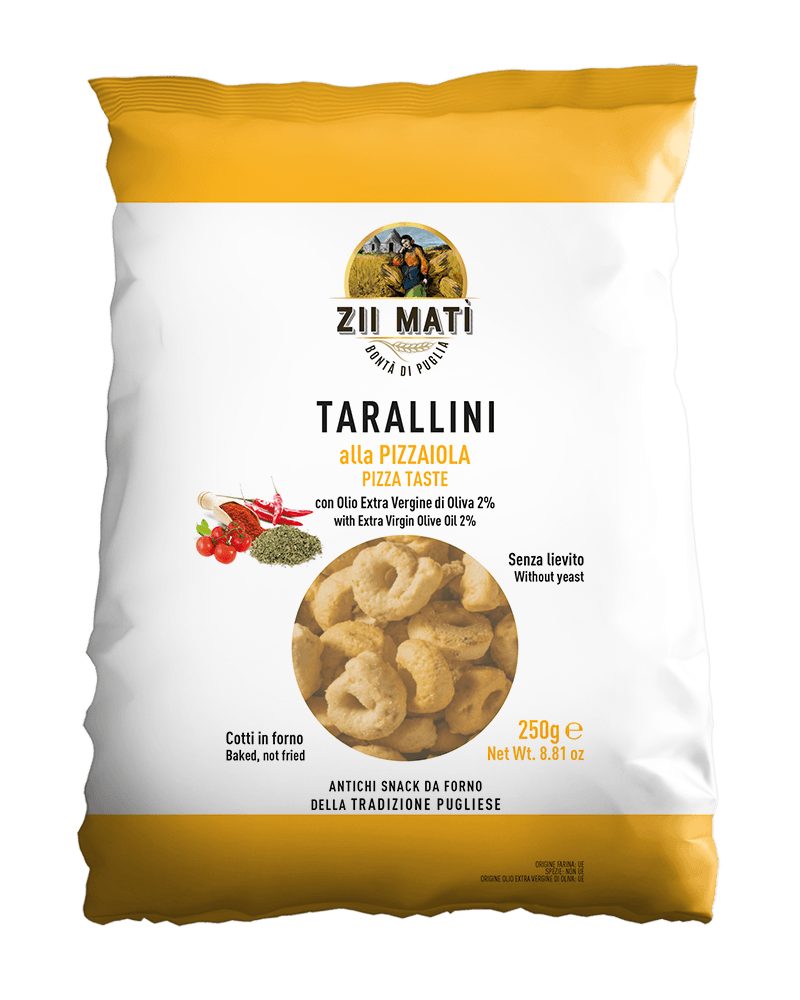 Snacki Zii Mati Tarallini Pizza 250 g 1
