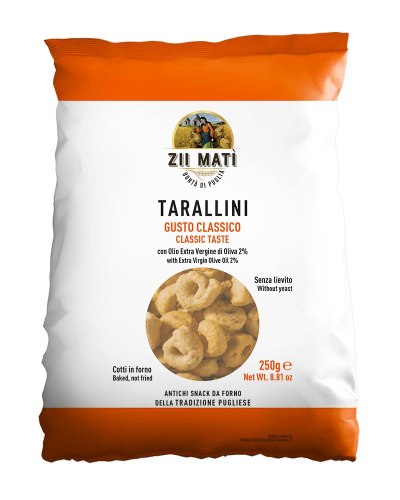 Snacki Zii Mati Tarallini Classici 250 g 1