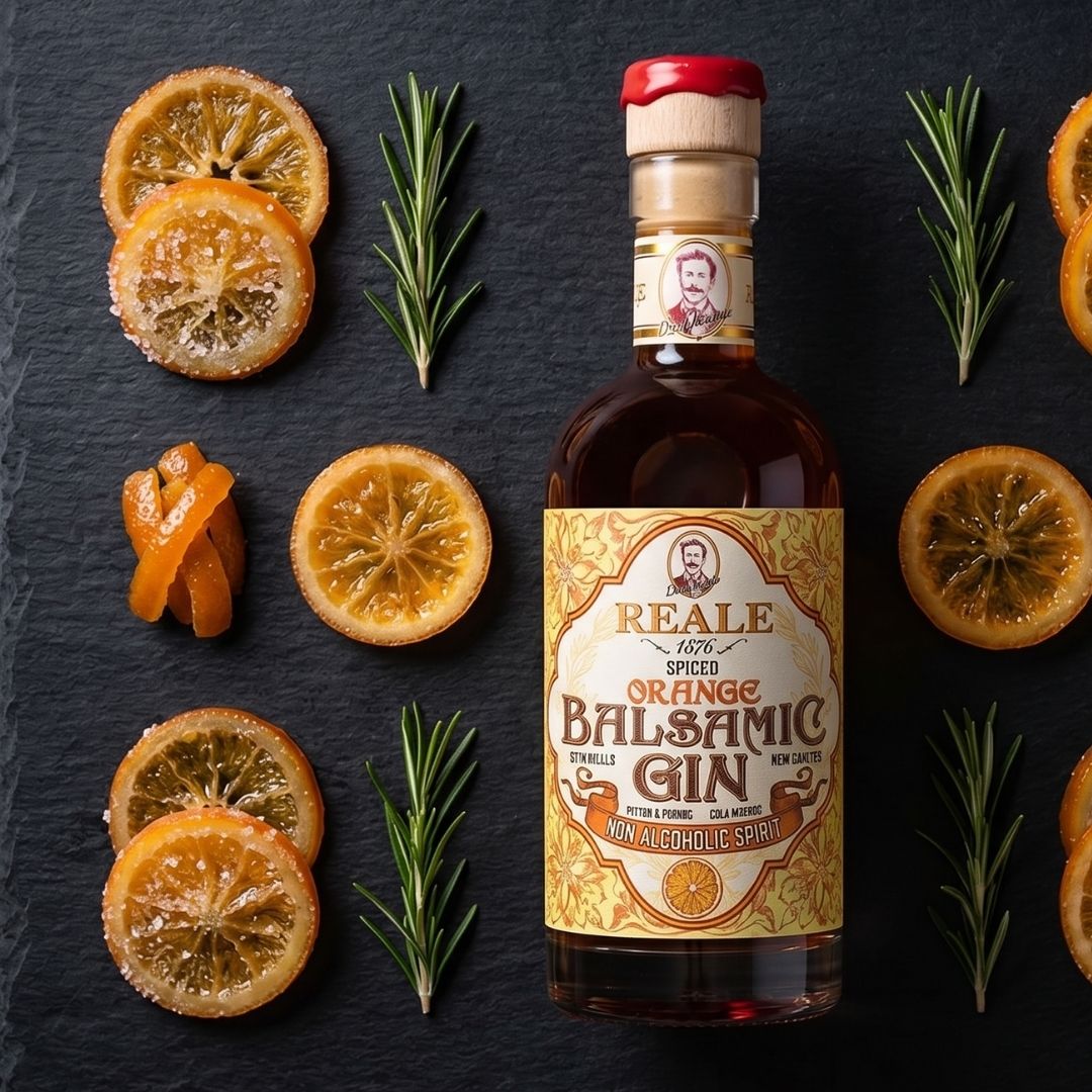 Pomarańczowy gin balsamiczny