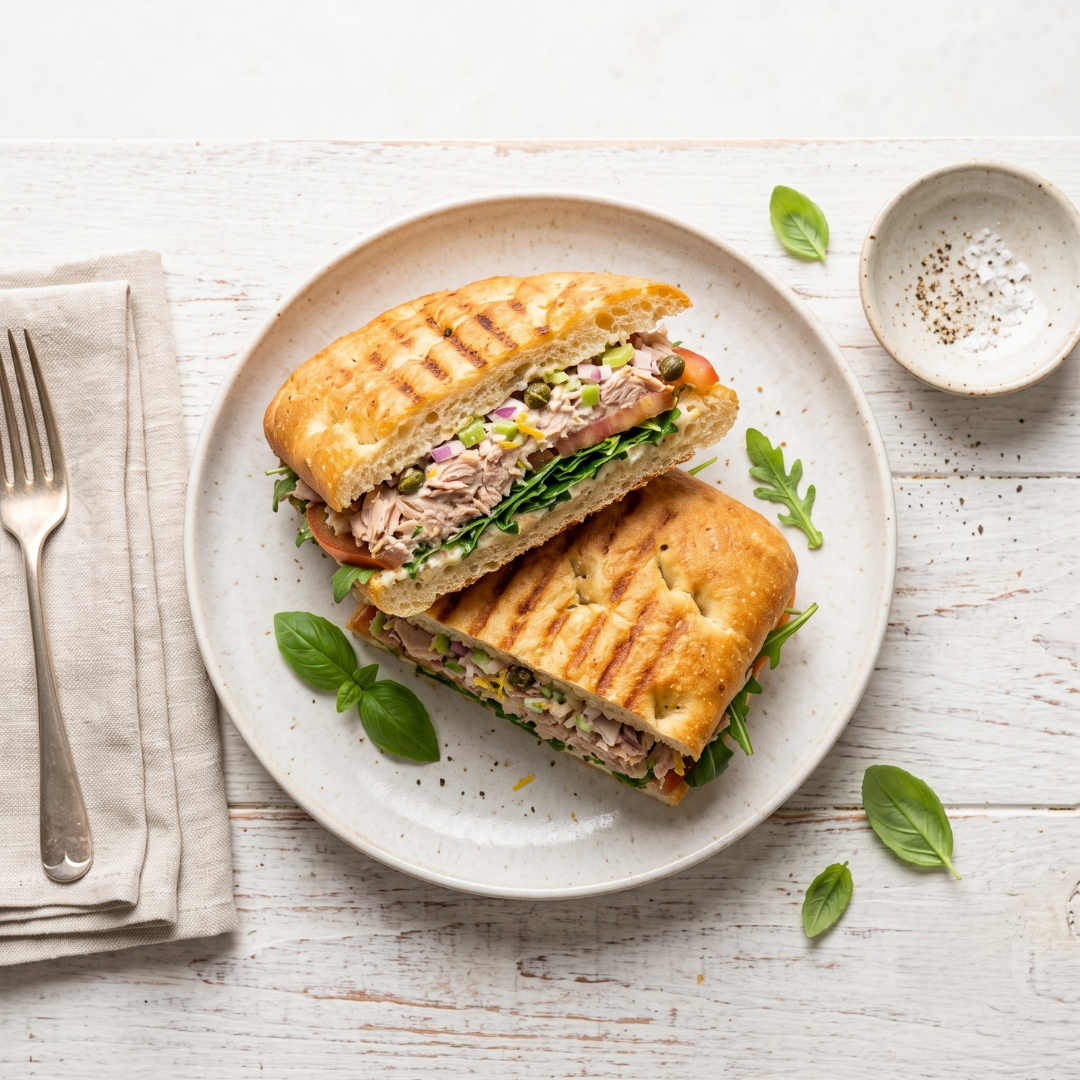 Panini z tuńczykiem