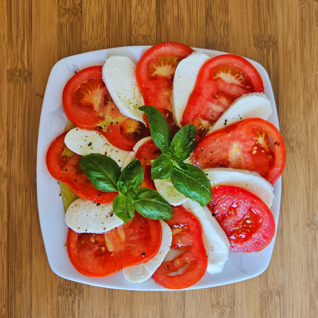 Caprese z oliwą