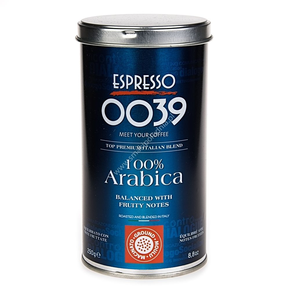 Kawa Espresso 0039 100% Arabica mielona 250g 1