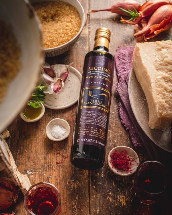 Oliwa jednoodmianowa z oliwek Leccino Terre Francescane 500 ml 3