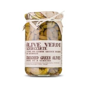 Zielone Oliwki bez pestek 280g Casarecci di Calabria